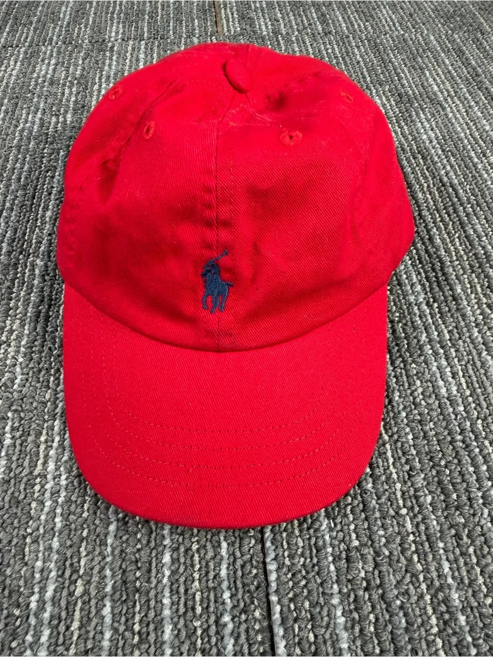 Polo by Ralph Lauren infant Red Classic Baseball Cap 12-24 month